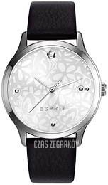 Esprit Srebrny/Skóra Ø36 mm ES108902005