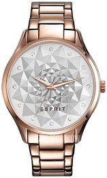 Esprit Dress Srebrny/Stal w kolorze różowego złota Ø36 mm ES109022003