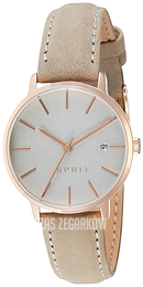 Esprit Dress Szary/Skóra Ø34 mm ES109332003