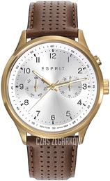 Esprit Srebrny/Skóra Ø44 mm ES109451001