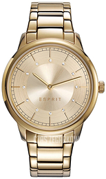 Esprit Dress Żółte złoto/Stal w odcieniu złota Ø36 mm ES109632002