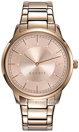 Esprit Dress Różowe złoto/Stal w kolorze różowego złota Ø36 mm ES109632003