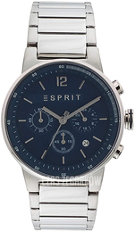 Esprit Niebieski/Stal Ø42 mm ES1G025M0075