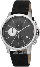 Esprit Course Szary/Skóra Ø42 mm ES1G155L0025