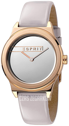 Esprit Srebrny/Skóra Ø34 mm ES1L019L0055