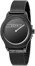 Esprit Czarny/Stal Ø36 mm ES1L019M0105