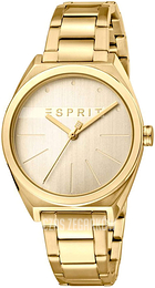 Esprit Szampański/Stal w odcieniu złota Ø34 mm ES1L056M0055