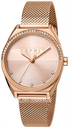 Esprit Różowe złoto/Stal w kolorze różowego złota Ø34 mm ES1L057M0065