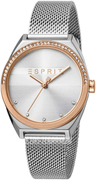 Esprit Srebrny/Stal Ø34 mm ES1L057M0085