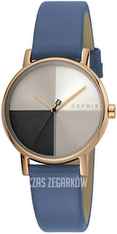 Esprit Wielokolorowy/Skóra Ø34 mm ES1L075L0045