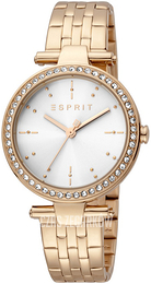 Esprit Fine Srebrny/Stal w kolorze różowego złota Ø34 mm ES1L153M1045