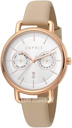 Esprit Srebrny/Skóra Ø36 mm ES1L179L0055