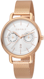 Esprit Srebrny/Stal w kolorze różowego złota Ø36 mm ES1L179M0095