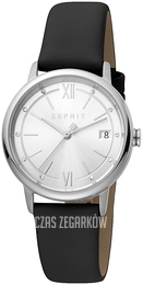 Esprit Kaye Srebrny/Skóra Ø32 mm ES1L181L0015