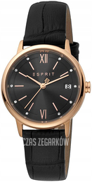 Esprit Kaye Czarny/Skóra Ø32 mm ES1L181L0065