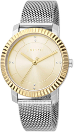 Esprit Żółte złoto/Stal Ø36 mm ES1L184M0045
