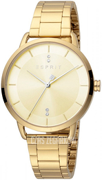 Esprit Macy Żółte złoto/Stal w odcieniu złota Ø36 mm ES1L215M0085