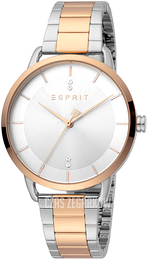 Esprit Macy Srebrny/Stal w kolorze różowego złota Ø36 mm ES1L215M0115