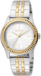 Esprit Srebrny/Stal w odcieniu złota Ø34 mm ES1L222M0085