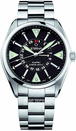 Eterna Kontiki Czarny/Stal Ø42 mm 1592.41.41.0217