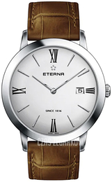 Eterna Eternity Srebrny/Skóra Ø40 mm 2711.41.12.1393