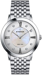 Eterna Eternity Biały/Stal Ø40 mm 2711.41.66.1745