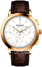 Eterna Eternity Biały/Skóra Ø42 mm 2760.56.11.1415