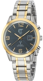 ETT Eco Tech Time Basic Niebieski/Pozlacana Ø41 mm EGS-11502-32M