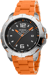 Ferrè Milano Czarny/Stal Ø45 mm FM1G107M0021