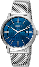 Ferrè Milano Raffaele Niebieski/Stal Ø41 mm FM1G156M0051