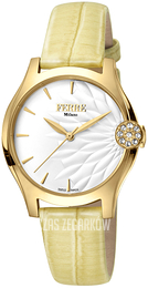 Ferrè Milano Biały/Skóra Ø34 mm FM1L121L0011