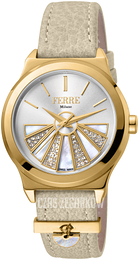 Ferrè Milano Venezia Srebrny/Stal w odcieniu złota Ø34 mm FM1L125L0021