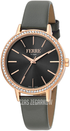 Ferrè Milano Donna Dalia Czarny/Skóra Ø34 mm FM1L173L0041