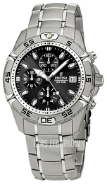 Festina Czarny/Stal Ø40 mm F16169-6