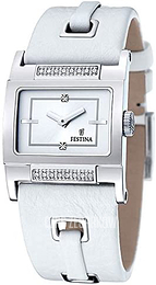 Festina Biały/Skóra F16325-1