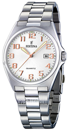 Festina Biały/Stal Ø40 mm F16374-7