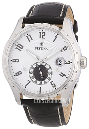 Festina Biały/Skóra Ø45 mm F16486-1