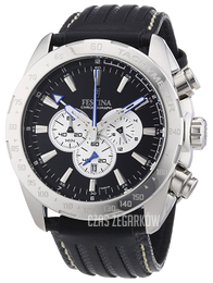 Festina Czarny/Skóra Ø45 mm F16489-9