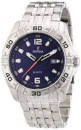 Festina Dress Niebieski/Stal Ø44 mm F16495-A
