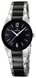 Festina Dress Czarny/Stal Ø30 mm F16534-2