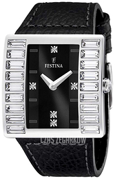 Festina Czarny/Skóra F16538-2