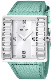 Festina Biały/Skóra F16538-3