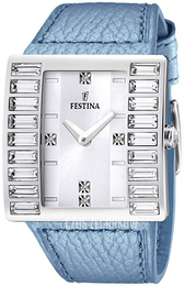 Festina Biały/Skóra F16538-5