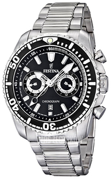 Festina Czarny/Stal Ø44 mm F16564-4