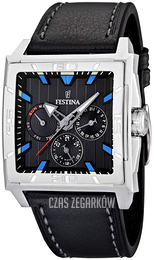 Festina Sport Czarny/Skóra F16568-4