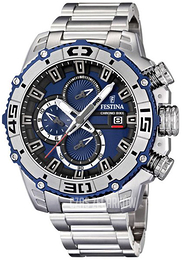 Festina Chrono Bike Niebieski/Stal Ø48 mm F16599-2