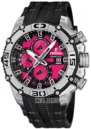 Festina Chrono Bike Różowy/Stal Ø48 mm F16600-8