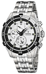 Festina Srebrny/Stal Ø45 mm F16603-1