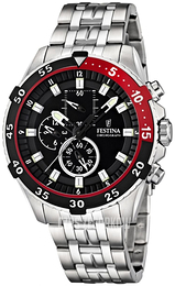 Festina Sport Czarny/Stal Ø45 mm F16603-4