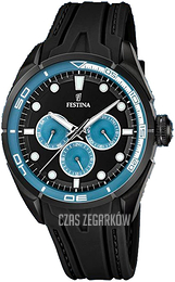 Festina Multifunction Czarny/Guma Ø44 mm F16610-B